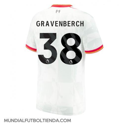 Camiseta Liverpool Ryan Gravenberch #38 Tercera Equipación Replica 2024-25 mangas cortas